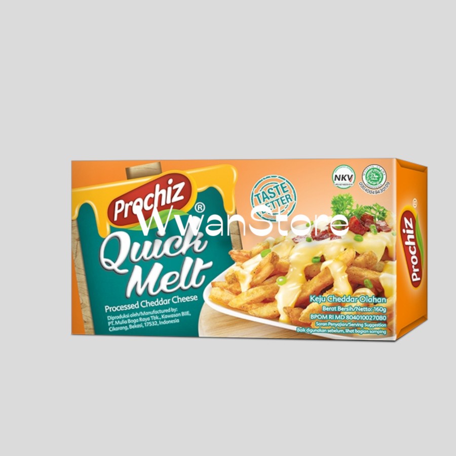 

Prochiz QuickMelt Cheese 165gr