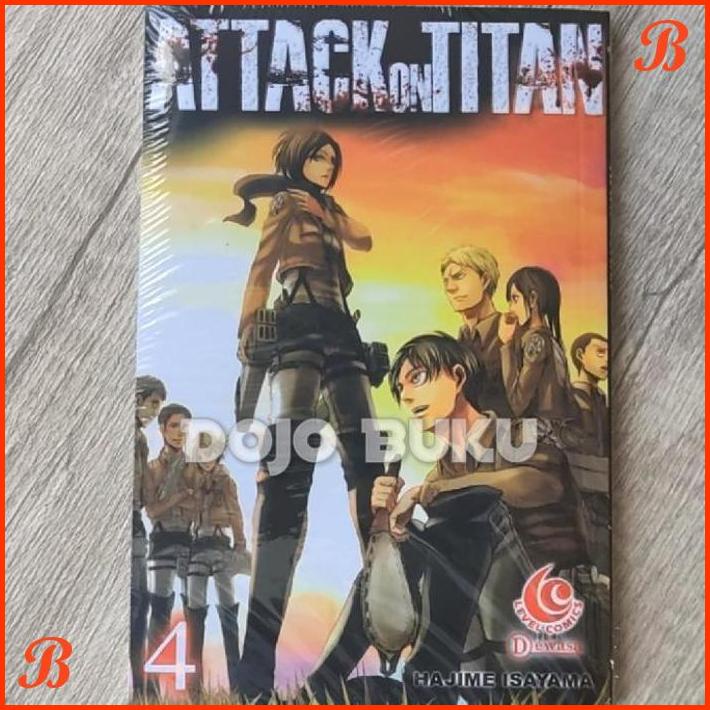

KOMIK ATTACK ON TITAN 04 ( HAJIME ISAYAMA ) | DJB