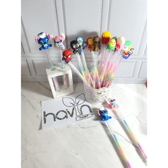 

(12PC) PEN GEL PELANGI HIGHLIGHTER/PEN GEL WARNA/PULPEN GEL