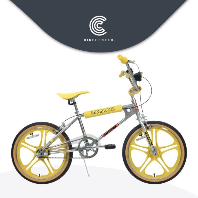Amu Mongoose - Sepeda Bmx 20 B Netflix Stranger Things Max Ckd Silver Yel Bestq
