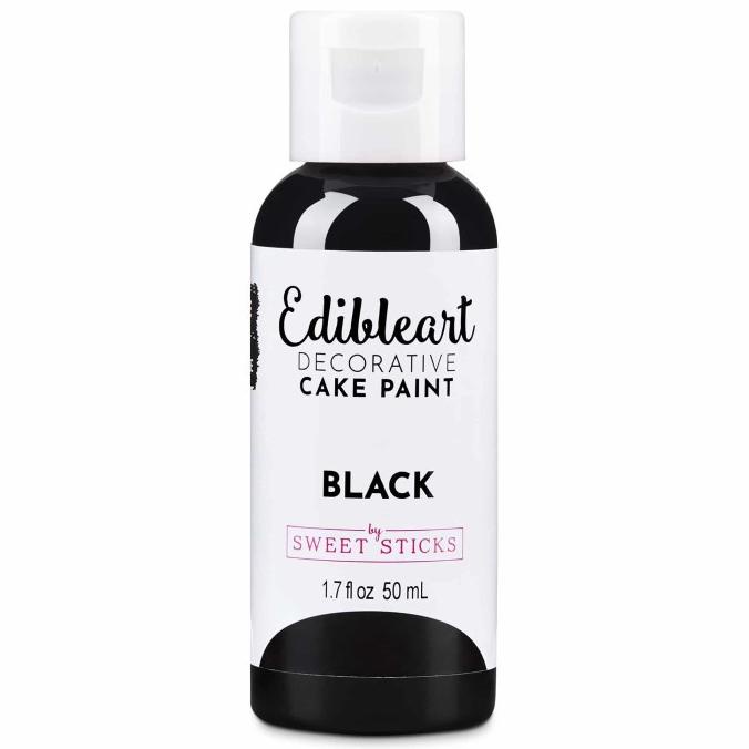 

Terbaru 50 Ml Black Edible Art Paint Sweet Sticks Cake Kue Pewarna
