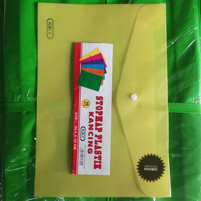 

Terbaru Map Kancing Folio Plastik Tebal Kiky
