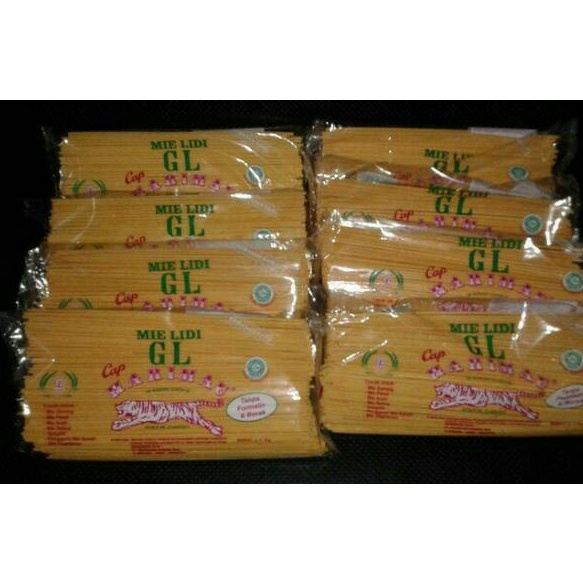 

BXJX7698 Stok terbaru Mie Lidi Medan / Mie Gombak GL cap Harimau 1 kg