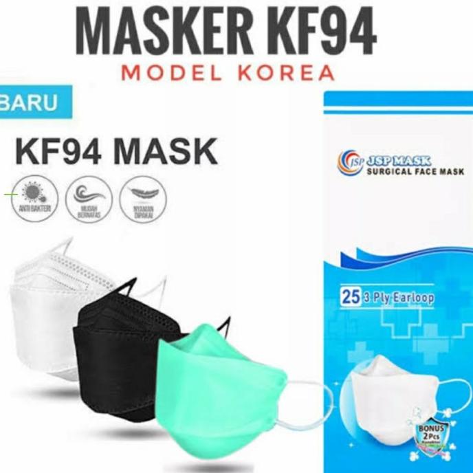 Masker KF94 JSP Mask Korea Evo