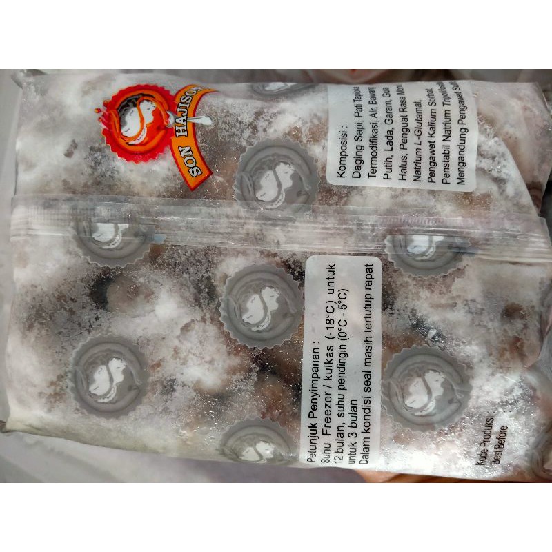 

Bakso Sapi Besar 750Gr By Bakso Son H. Lampung