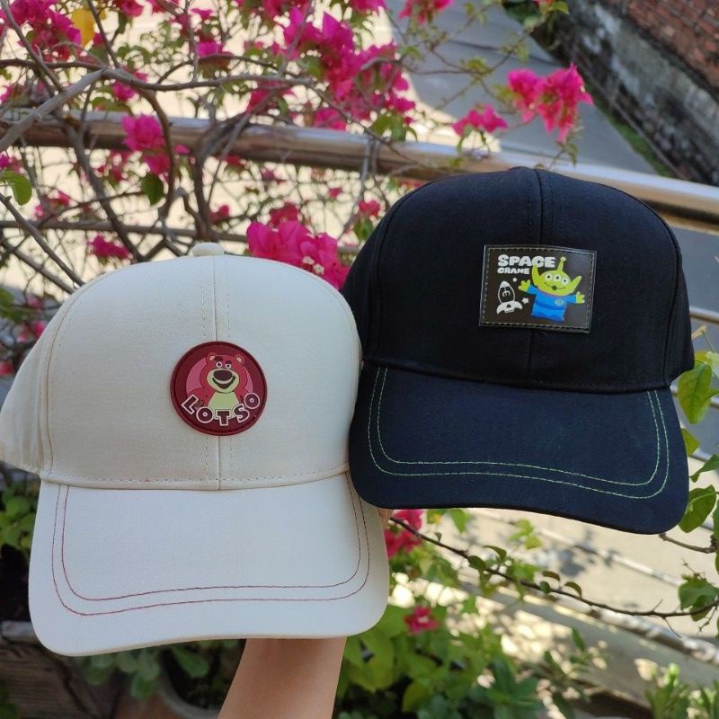 MINISO TOY STORY BASEBALL CAP TOPI BASEBALL LOTSO ALIEN