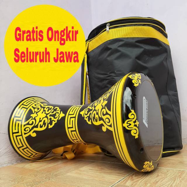 Darbuka 8 Inchi Motiv Bagus / Calti / Rebana / Bass / Alat Music