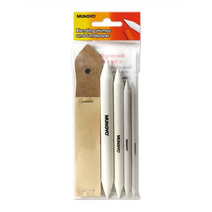 

Mungyo Blending Paper Stump & Sandpaper Set Drawing Tool Alat Gambar Best Seller