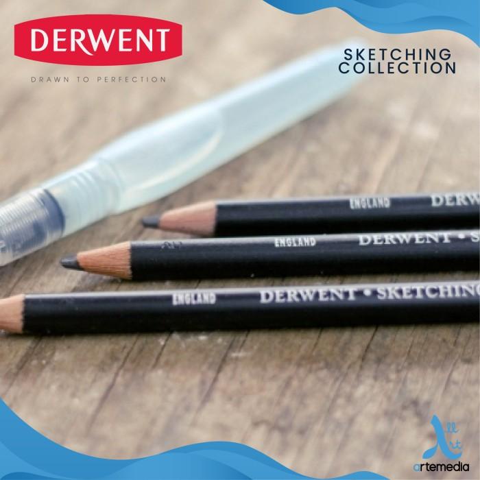

Pensil Gambar Derwent Sketching Collection Pencil 12 Metal Tin Drawing Best Seller
