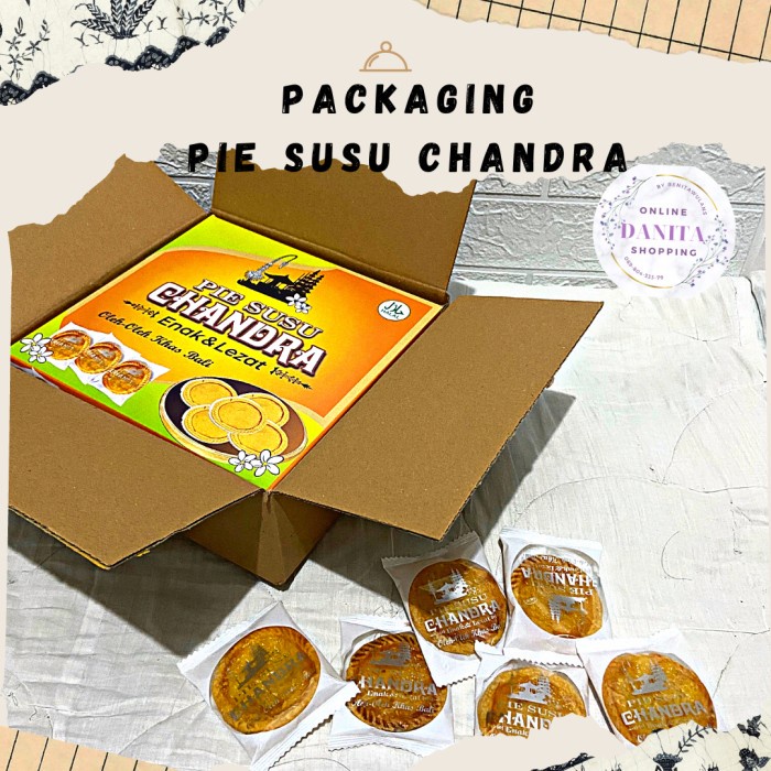 

Terbaru Pie Susu Chandra 50 Pcs Box Chandra