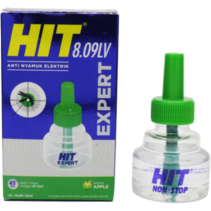 HIT Expert Obat Anti Nyamuk Elektrik Apple Refill 35 ml