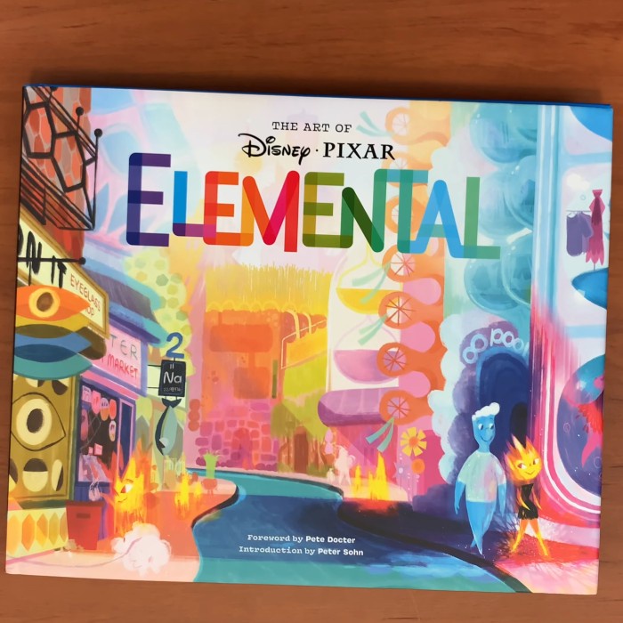 Best Seller The Art Of Elemental - Disney Pixar Artbook