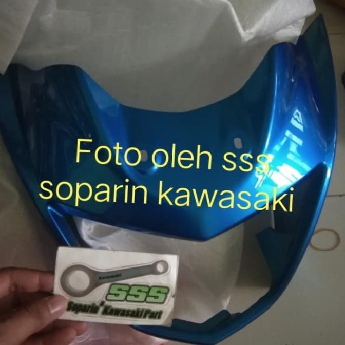 batok lampu barong ninja r biru