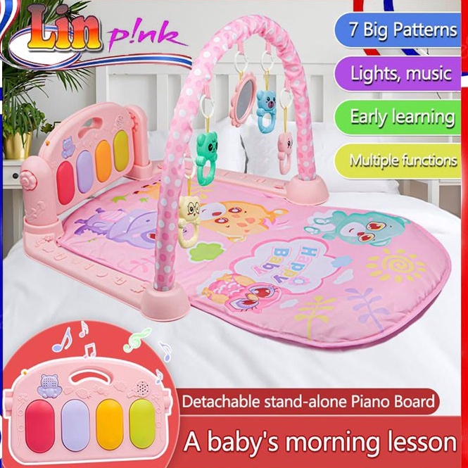 Ready.. [LP] Baby Play Gym Piano / Play Mat Piano Musical / PlayGym / Play Gym Baby / Mainan Edukasi