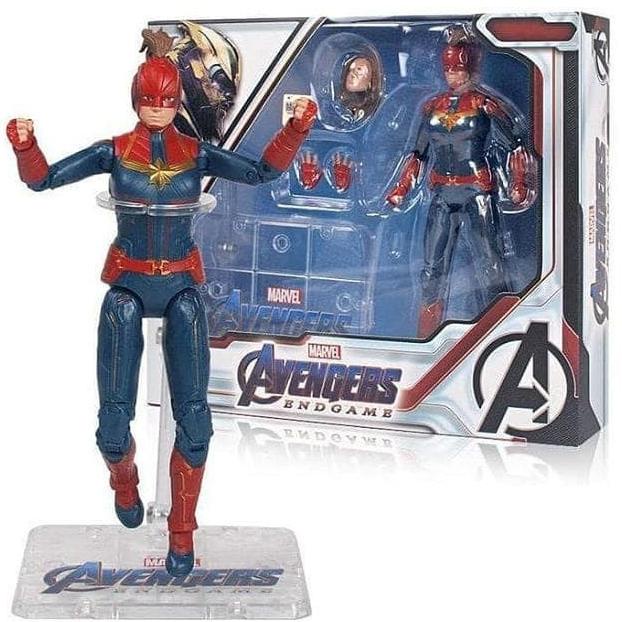 Action Figure Avengers ZD Toys Captain Marvel Endgame