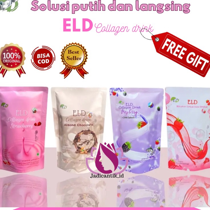 

♛ C 3982 (DAPAT HADIAH) ELD collagen drink original colagen eld >XC26619< ♣