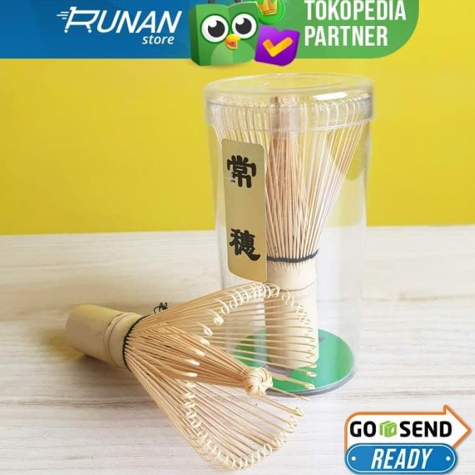 

Limited Bamboo Matcha Powder Chasen Tea Whisk Pengaduk Green Tea Whisker