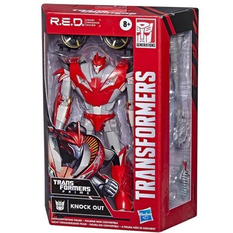 Action Figure Transformers RED Knock Out Original Hasbro R.E.D