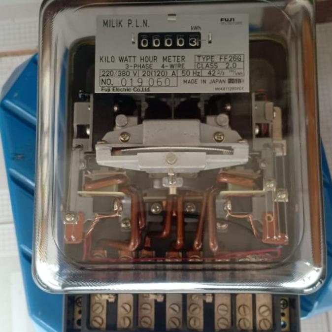 KWH METER 3PHASE 20/120A FUJI DHARMA ELECTRIK