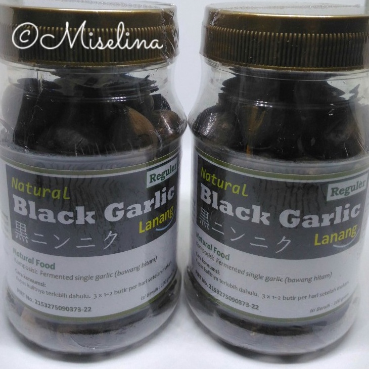 

Terupdate.. Natural Black Garlic Lanang Reguler by BPPT Berat 100 gr 64