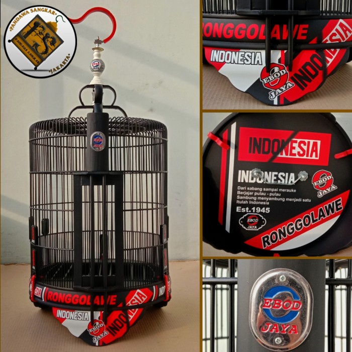 SANGKAR/KANDANG ANIS EBOD JAYA PVC DECAL RONGGOLAWE