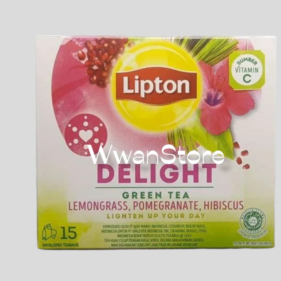 Lipton Delight Green Tea 15's