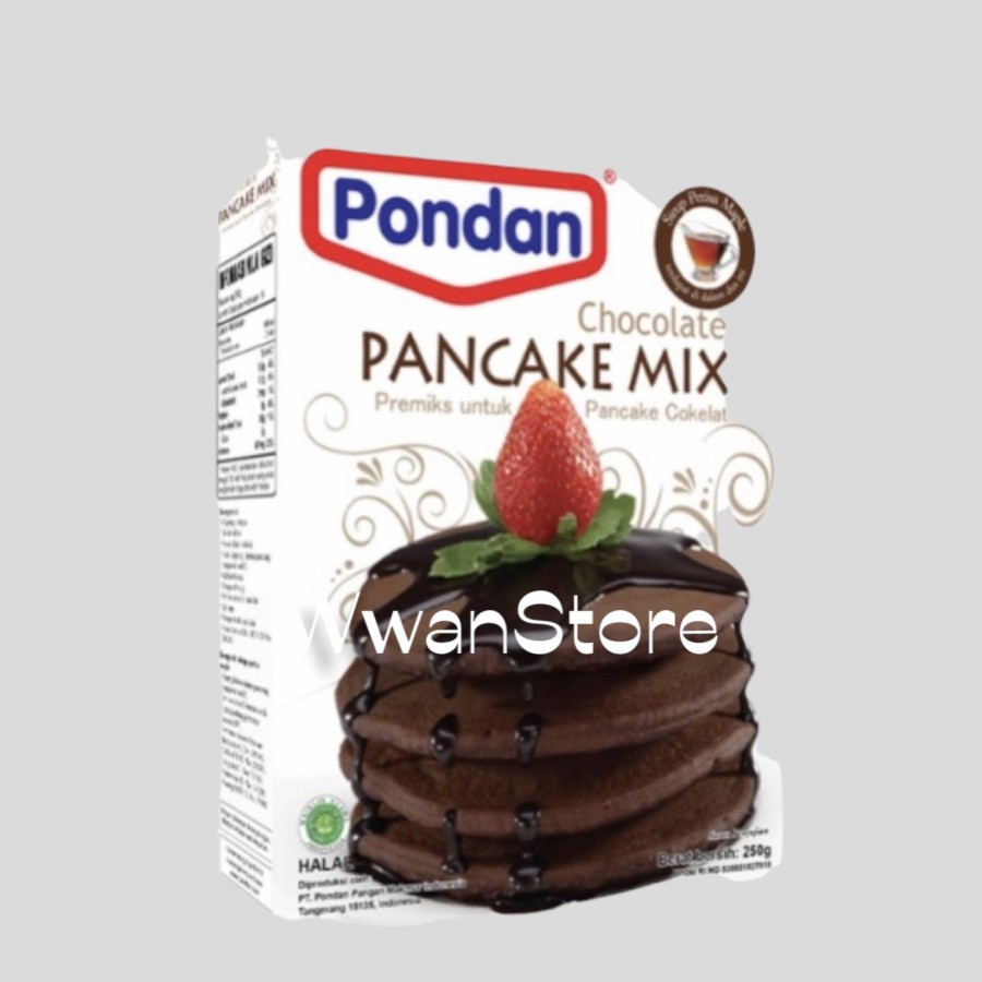 

Pondan Pancake Mix Chocolate 250gr