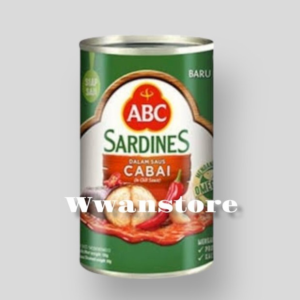 

ABC Sardines Cabai 155GR