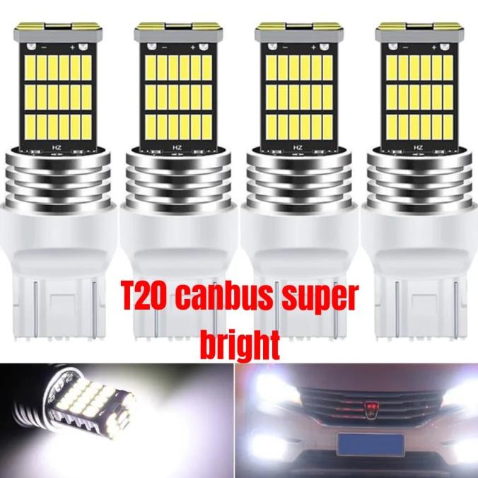 LAMPU LED REM BRAKE STOP T20 7443 45 MATA TITIK SMD LAMPU SEIN SIGN