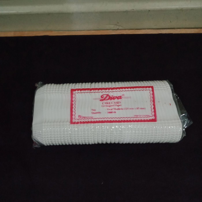 Best Seller Oval Cup Cases Diva Isi 1000 Pcs