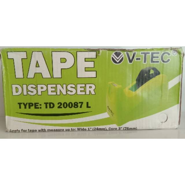 

V-TEC TAPE DISPENSER TD-20087 LARGE