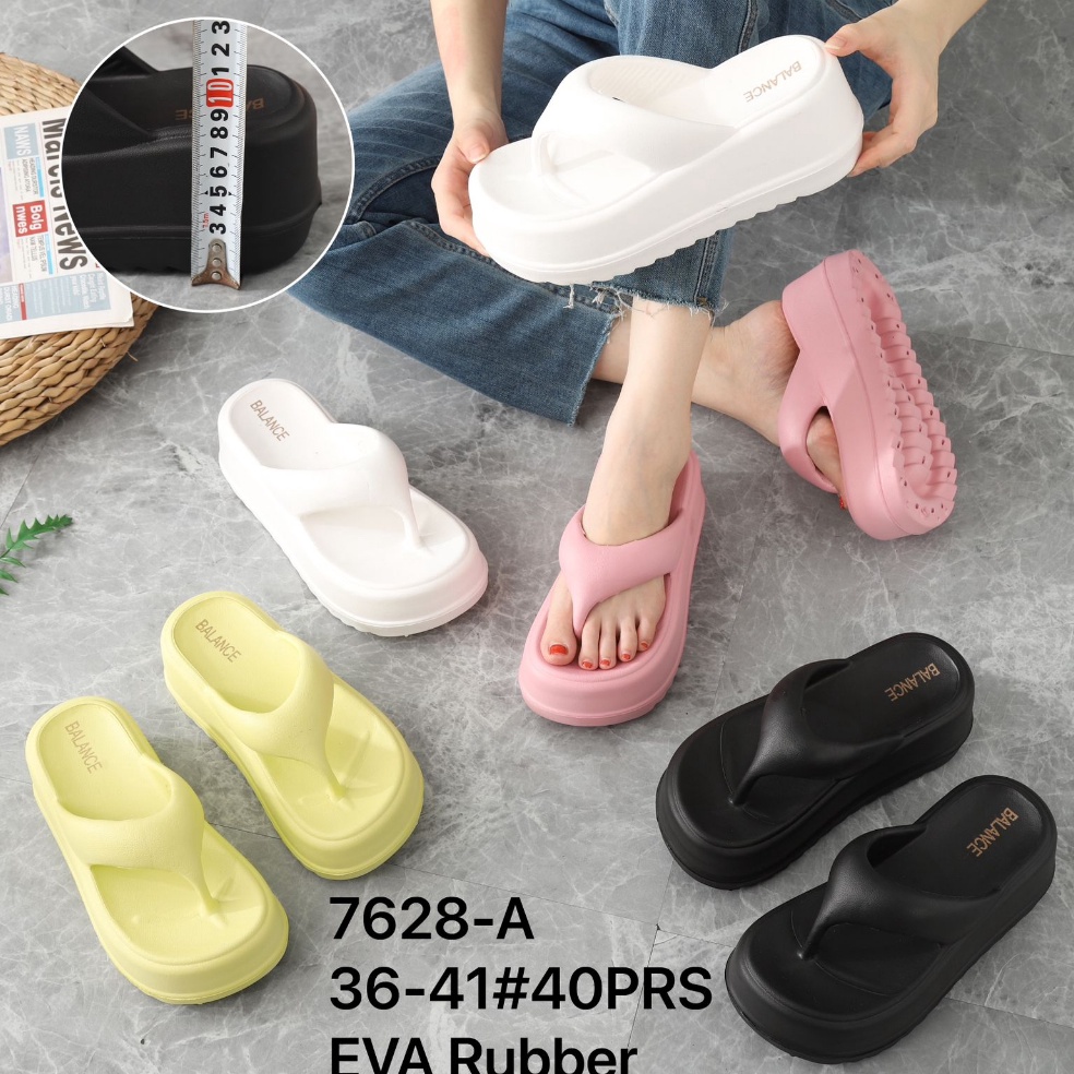 CHEKOUT. Sandal jepit wedges kekinian sandal jelly wanita jelly soft slippers