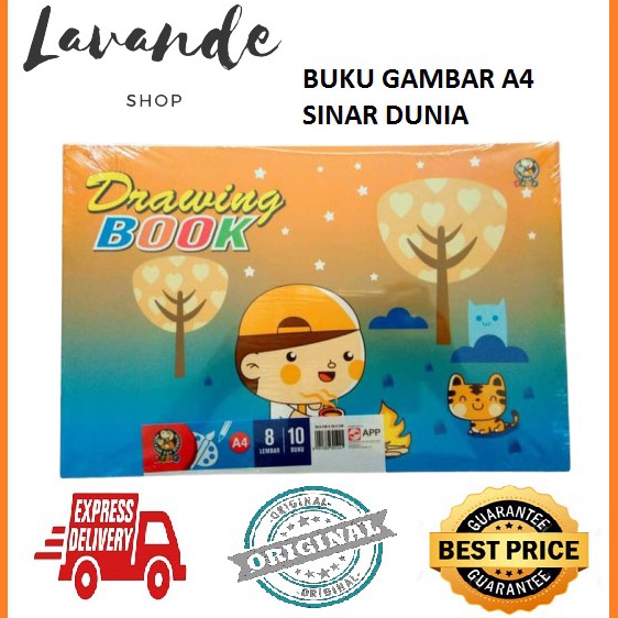 

✼Model Baru✣➝ BUKU GAMBAR A4 DODO/ BUKU GAMBAR SINAR DUNIA A4 / BUKU GAMBAR A4 POLOS ISI 10 BUKU Z95