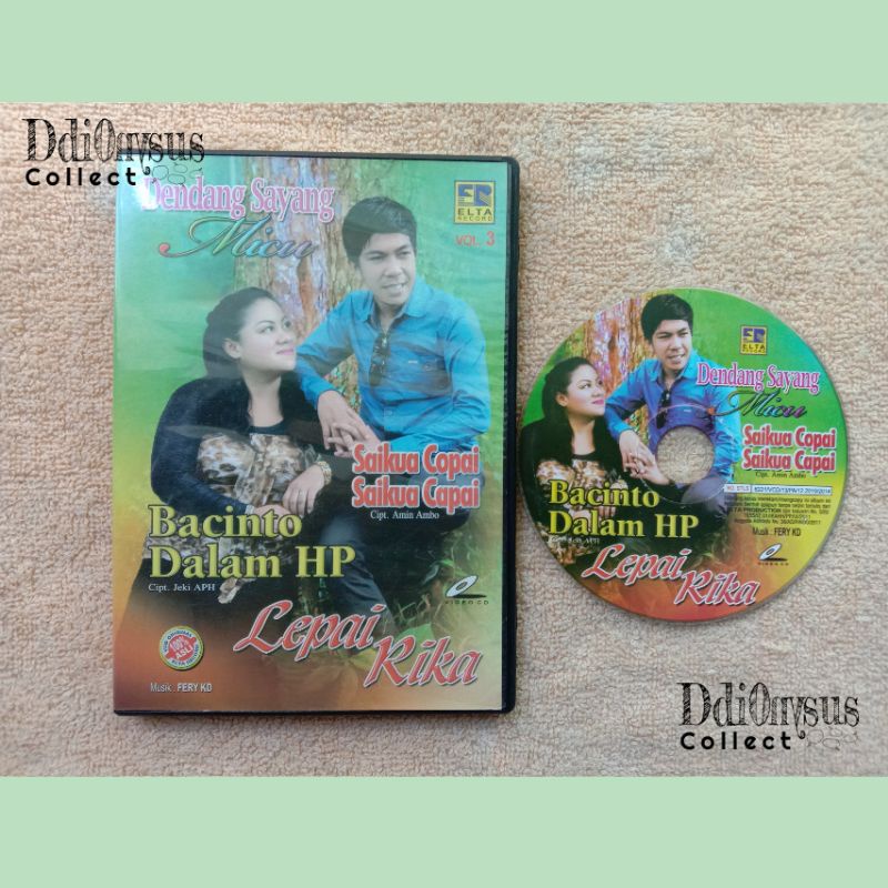 VCD MINANG LEPAI RIKA DENDANG MINANG VOL 3