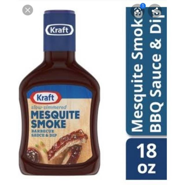 

Kraft Mesquite Smoke BBQ 510gr