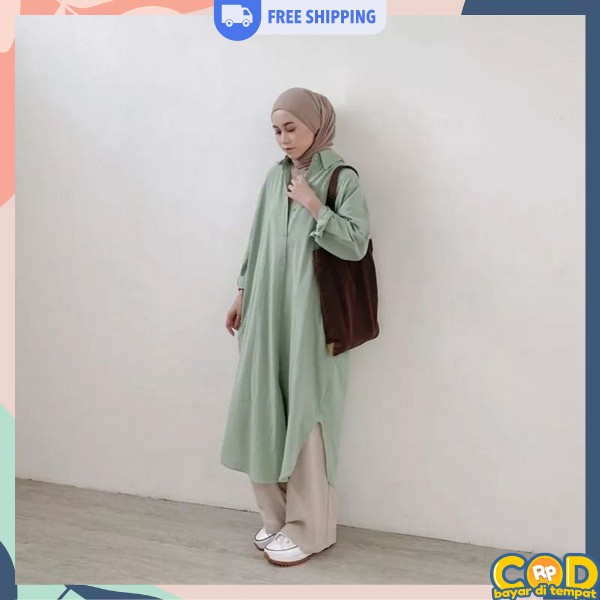 Thunik Pakean Tunika Bahan Tebal Baju Dress Tuniq Wnita Tinik Cewek Cantik Baj Tnik Model Terbaru 20