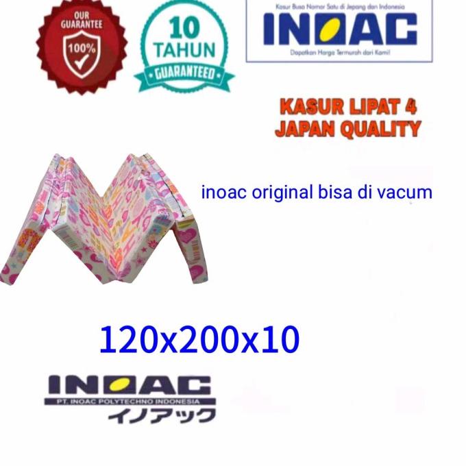 kasur lipat 4 inoac 120x200x10