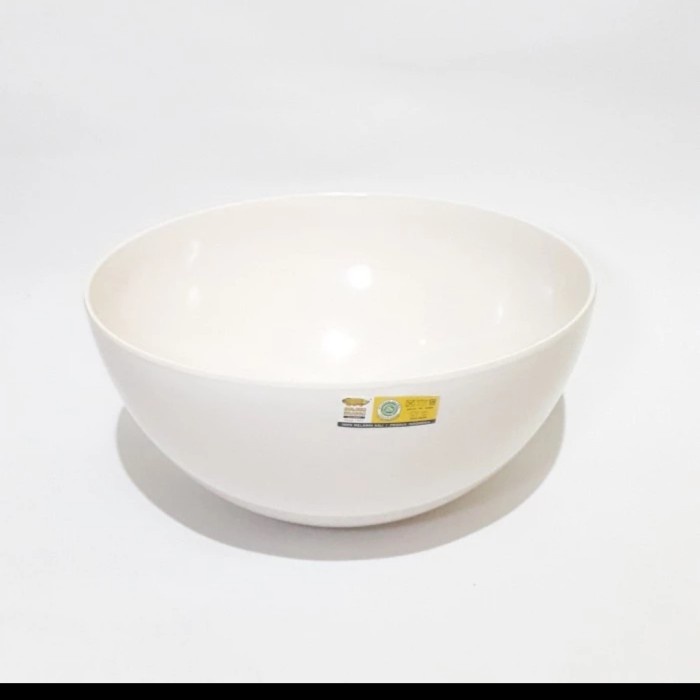 JUAL BASI PUTIH MANGKOK HELM CEKUNG DALAM JUMBO BESAR MELAMIN PREMIUM GOLDEN DRAGON 10" AWET ANTI