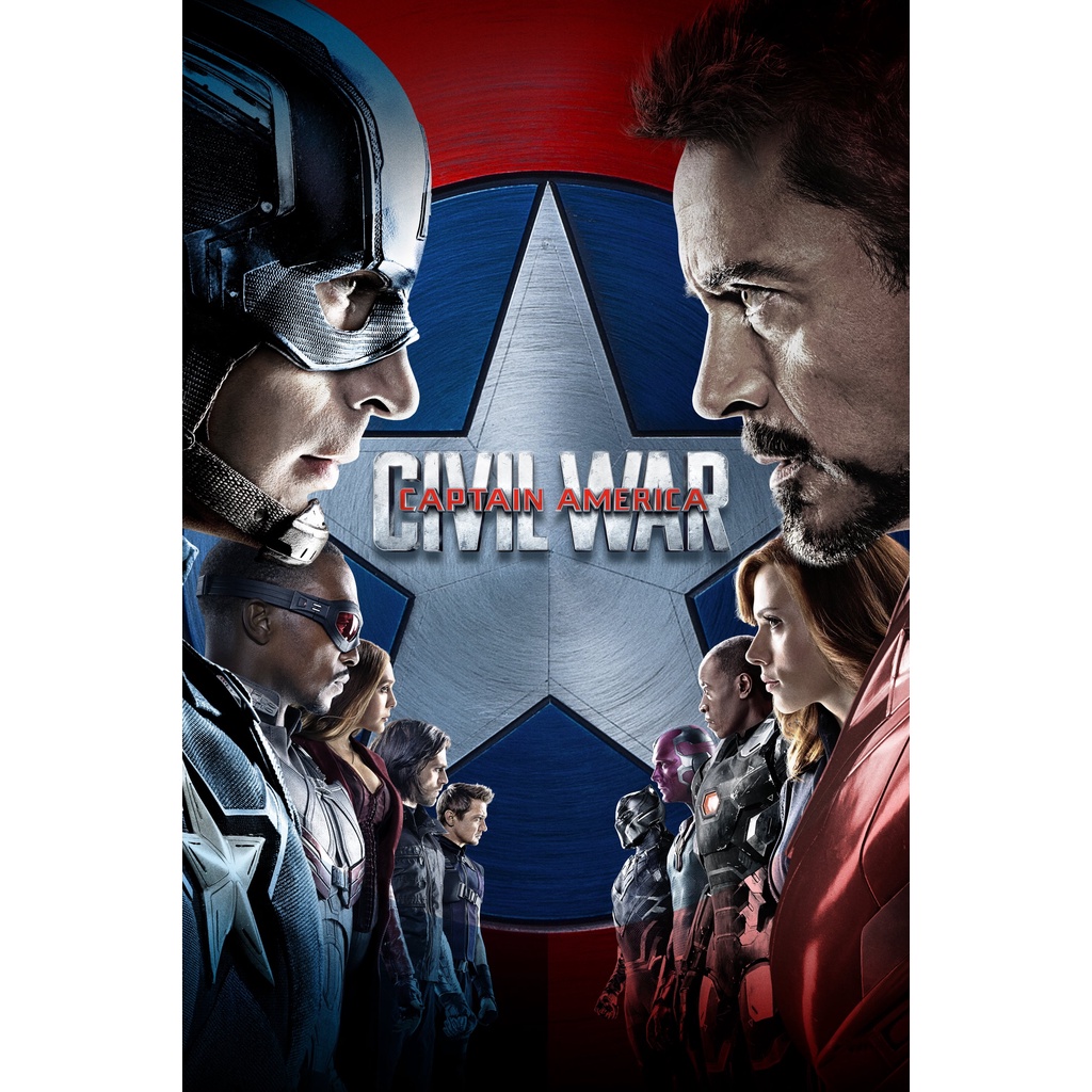 DVD Kaset Captain America: Civil War (2016)