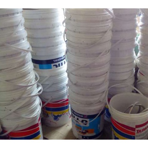 ・ ember bekas cat 25kg ember cat bekas 25kg pail plastik bekas cat 25kg TANPA TUTUP k Murah ★★.