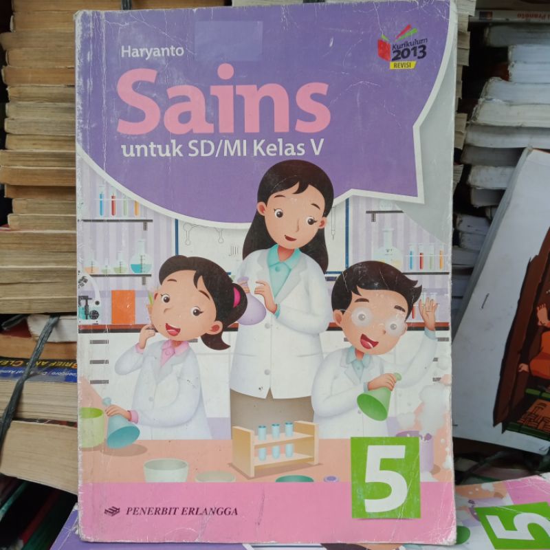Buku Sains Kelas 5 SD Erlangga