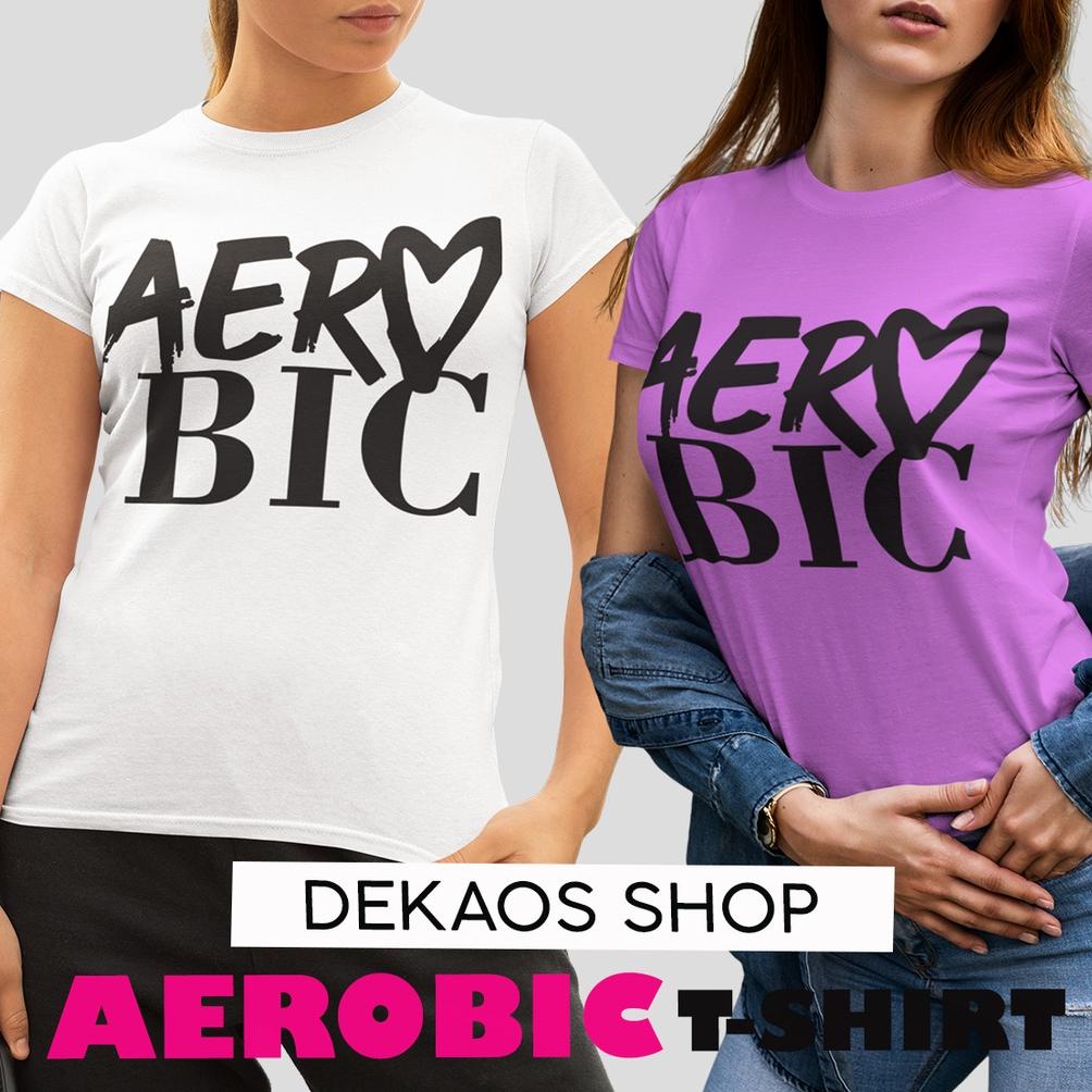 Terbaru Baju Olahraga Wanita Aerobic / Baju Aerobic Wanita / Kaos Aerobic Wanita / Baju Aerobik / Ba