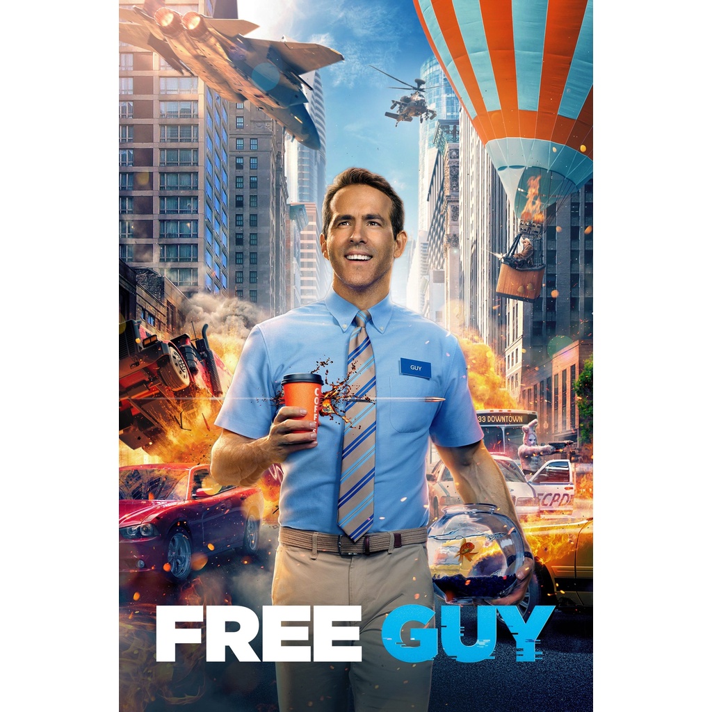 DVD Kaset Free Guy (2021)