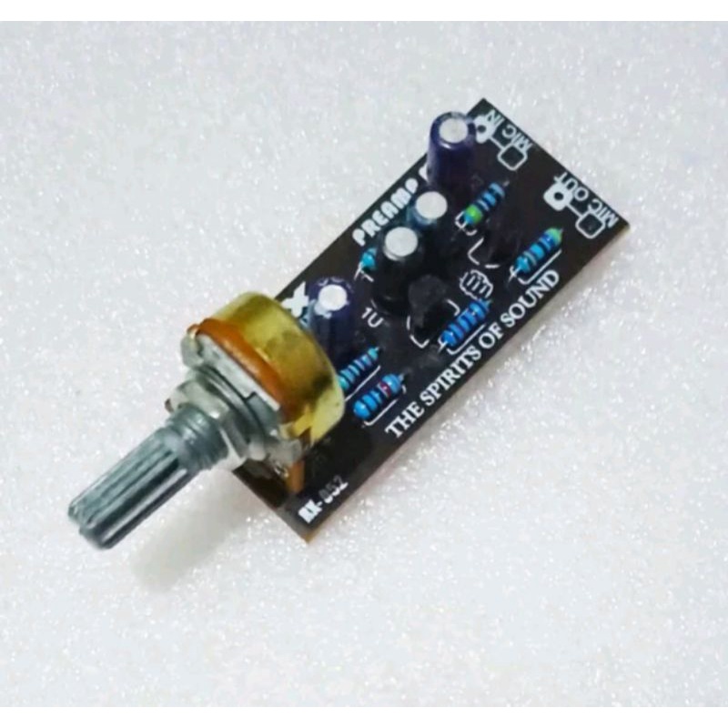 Preamp Mic 2 Transistor RCX Audio By ELITE