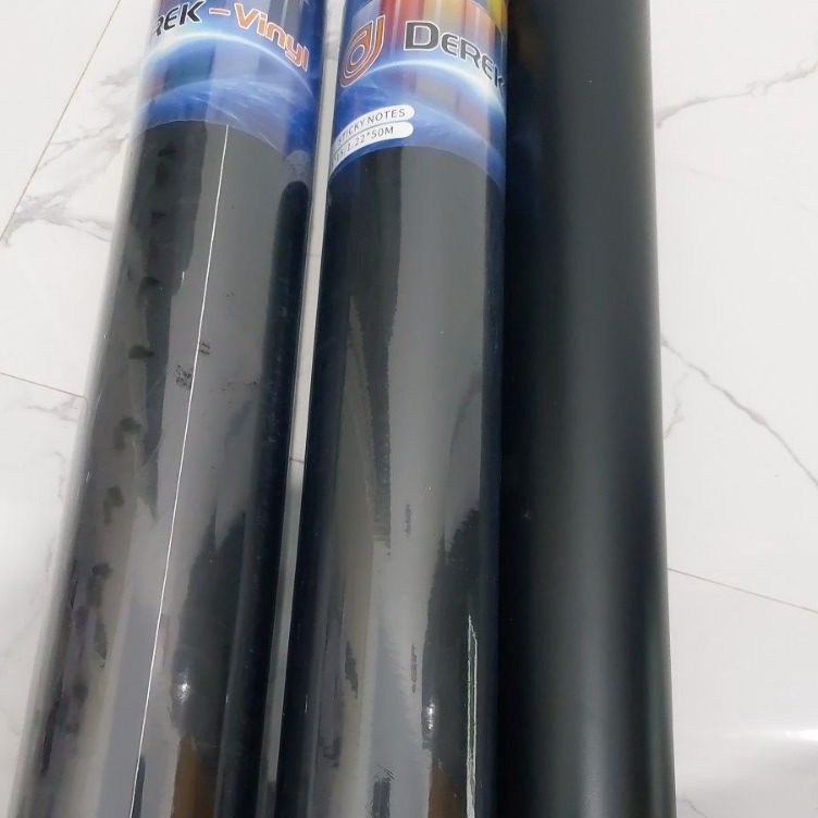 ✵DSR Stiker hitam doff 1 roll isi 15 meter ✲ ➽