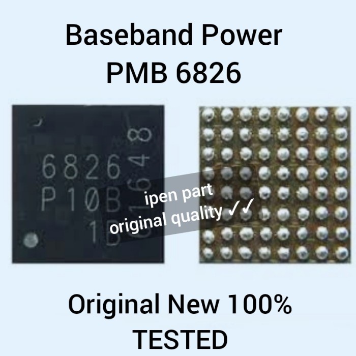 Terlaris Ic Pmb6826 Baseband Iphone 7 6826 Original New Tested
