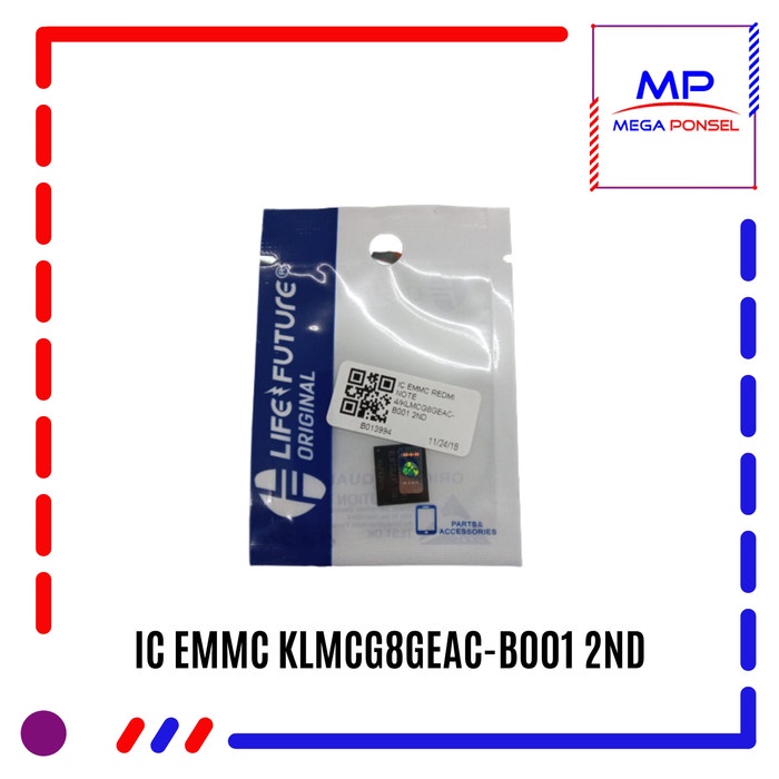 Terlaris Ic Emmc Redmi Note 4 / Klmcg8Geac-B001 2Nd