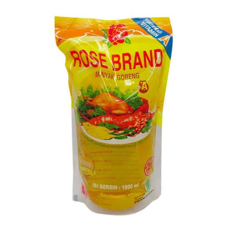 

Minyak Goreng Rose Brand 1 Liter Pouch Refill