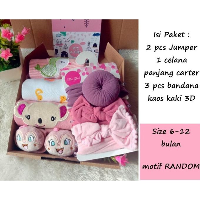 

Baby Hampers / Baby Gifts / Kado Bayi Perempuan / Kado Lahiran