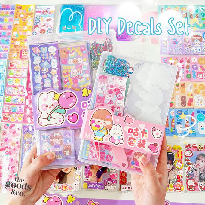 

Kualitas terbaik] Sticker Kartun Korea Style KPOP Card DIY Dekorasi Scrapbook Waterproof